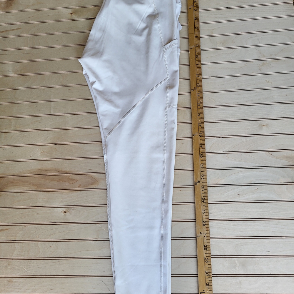 Fabletics Off-White High-Waisted Leggings - Picture 2 of 5
